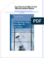 The Working Class From Marx To Our Times Marcelo Badaro Mattos Ebook Full Chapter