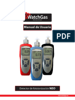 WatchGas NEO User Manual ES V2.0