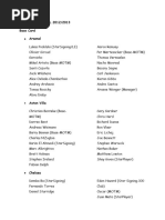 Player Statistics Overview | PDF | La Liga | Association Football