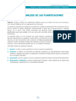 III. Pautas de Análisis de Las Planificaciones