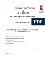 13.1 Tarea Objeto de Estudio 13 Regimen de Incorporacion Fiscal