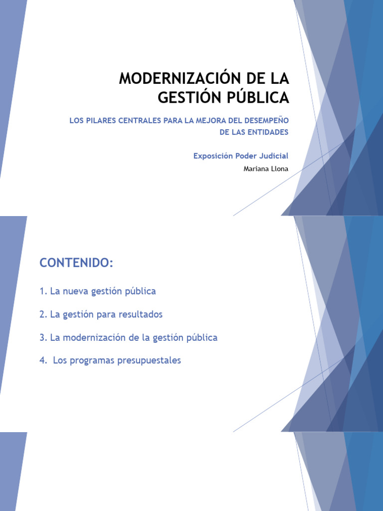 Sistema de Modernizacion de La Gestion Publica - Poder Judicial | PDF ...