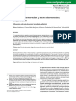 Formulas Elementales y Semielementales