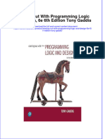 Starting Out With Programming Logic and Design 6E 6Th Edition Tony Gaddis Full Download Chapter