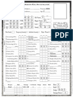 Utaga Ryuushirou Charsheet