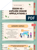 Lesson 03 Explore Online Applications 2