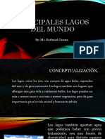 Principales Lagos Del Mundo y Su Imporancia.