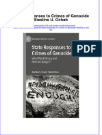 State Responses To Crimes of Genocide Ewelina U Ochab Full Download Chapter
