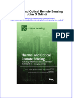 Ebookmas - 927thermal and Optical Remote Sensing John O Odindi Ebook Full Chapter