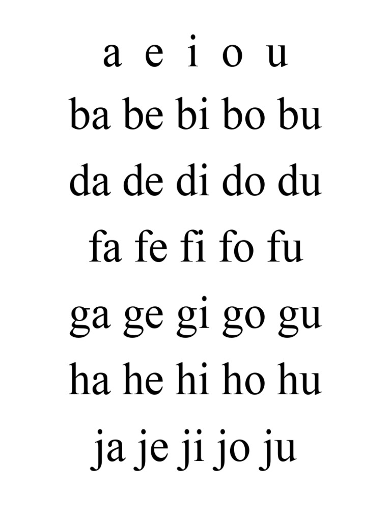 Alphabet Reading | PDF