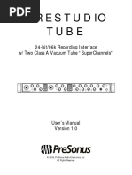 Presonus Firestudiotube Eng