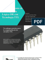 Tecnología TTL Funcionamiento de Una Compuerta Lógica
