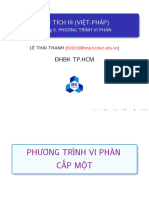 Giải Tích Iii (Việt-Pháp) : Đhbk Tp.Hcm