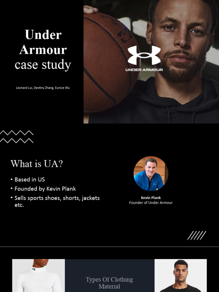 Under Armour Case Study Presentation PDF Marketing Business Economics