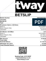 Betway X47319D9F