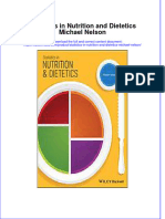 Statistics in Nutrition and Dietetics Michael Nelson Full Download Chapter