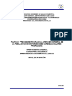 Pautas y Procedimientos de ECV Priorizadas I Nivel de Atención 