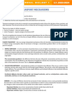 Transport Mechanisms