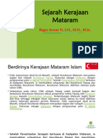 Sejarah Kerajaan Mataram Islam