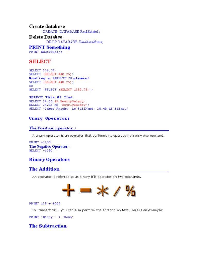 SQL Server Query | PDF