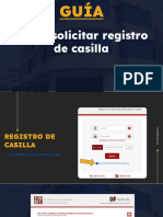 Registro de Casilla Remaju - Guia