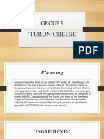 Group 3 Epp Turon Cheese