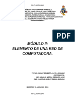 Modulo II Elementos de una red de computadoras