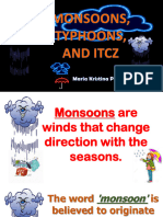 Monsoons Typoons ITCZ