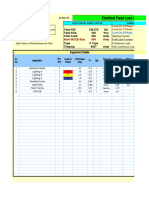 Electrical Load Calculation Energy Consumption 1 6 14 BELALANG HIJAU