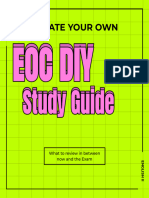 Diy Eoc Study Guide