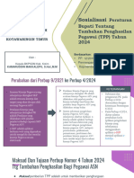 Sosialisasi Ranperbup TPP FIX