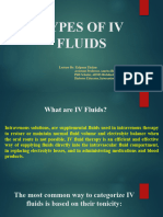 Types of IV Fluids