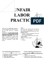 Unfair Labor Practice Peaceful Concerted Activities