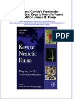 Thorp And Covichs Freshwater Invertebrates Keys To Nearctic Fauna 4Th Edition James H Thorp  ebook full chapter