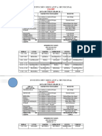 Horario 2022 - 10-1