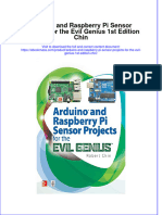 Arduino And Raspberry Pi Sensor Projects For The Evil Genius 1St Edition Chin full chapter