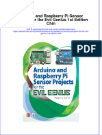 Arduino and Raspberry Pi Sensor Projects For The Evil Genius 1St Edition Chin Full Chapter