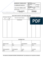 Moisture Balance Verification DPC