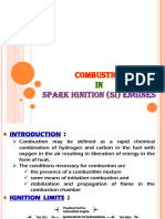 Combustion in SI Engines