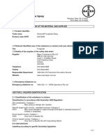 Antracol Fungicide Spray SDS