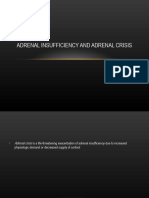 ADRENAL INSUF AND ADRENAL CRISIS - IAN