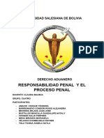 TRABAJO ADUANERO RESPONSABILIDAD Y PROCESO PENAL