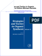 Strategies and Tactics in Organic Synthesis 1St Edition Michael Harmata Full Download Chapter