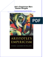 Aristotles Empiricism Marc Gasser Wingate Full Chapter
