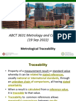 220919 ABCT3631 Metrological Traceability