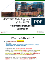 ABCT3631 Volumetric Instruments Calibration