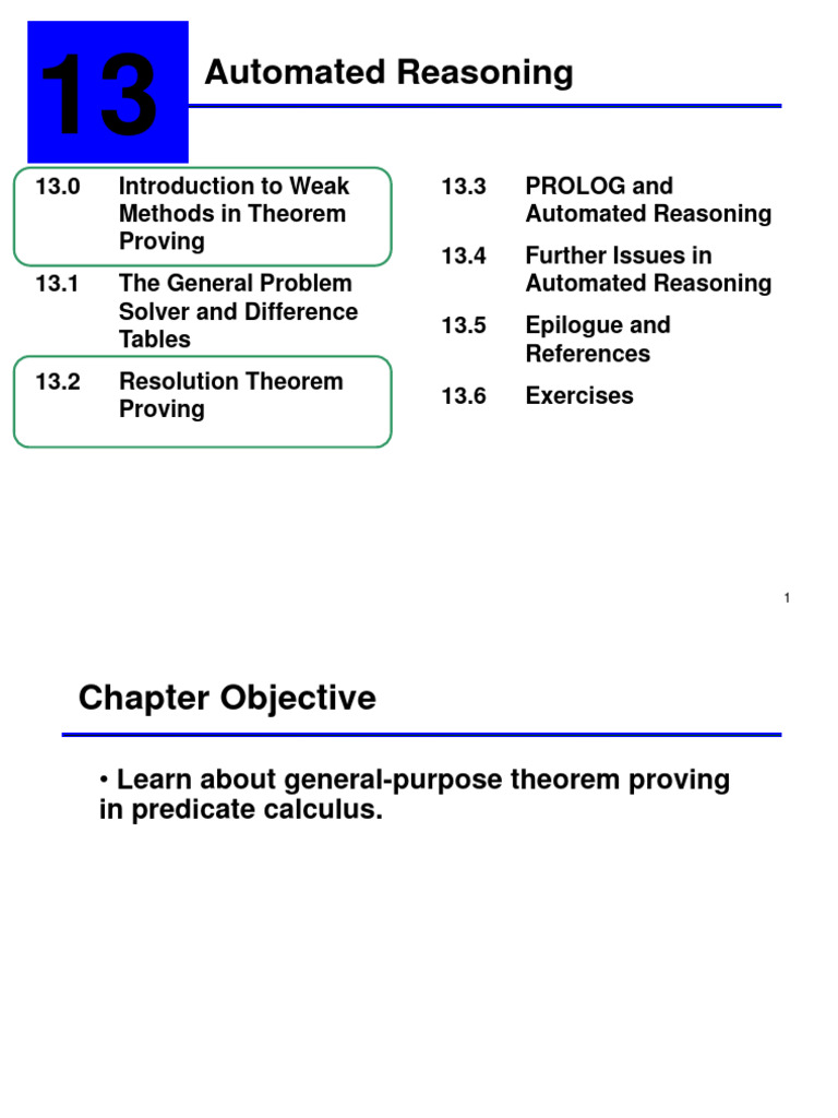Automated Theorem Proving Techniques | PDF | Contradiction | Syntax (Logic)