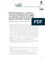 Bacillus Thuringiensis y L. Sphaericus