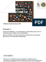 Didáctica Del Pensamiento Didáctica de La Aritmetica