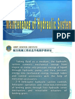 Maintenance of Hydraulic System